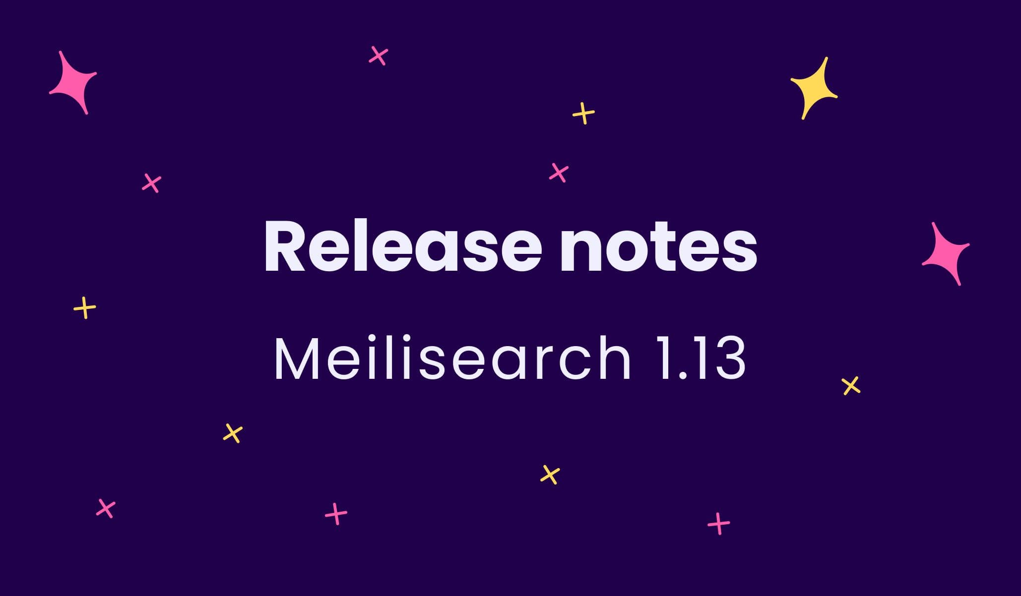 Meilisearch 1.13